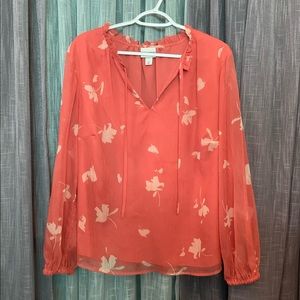 Ava & Viv long sleeve blouse sz 0x